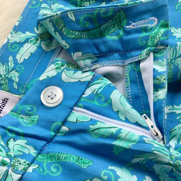 Kaeli Smith Tropical Print Chino Shorts - Picture 5 of 10